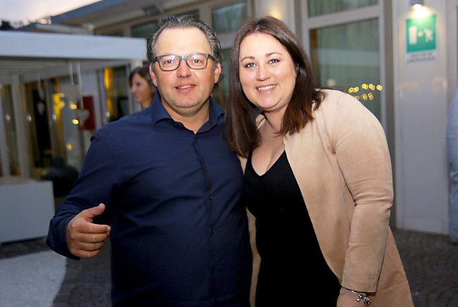 Stefano Parolin e Chiara Tessarollo